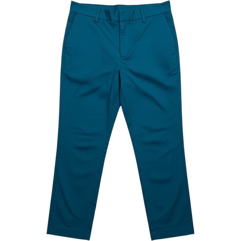 Time and Tru Womens Teal Blue Side Zip Ankle Pants Size 16 TT30100013007